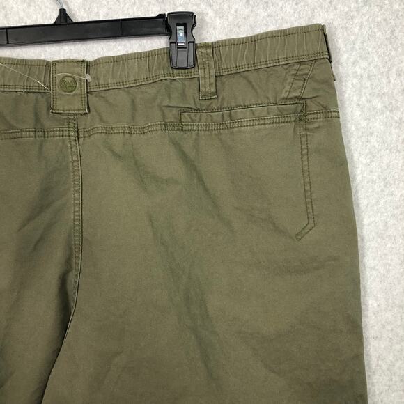 Wrangler Cargo Shorts Men 46 Utility Flex Waist Stretch Heavyweight Hiker Rugged - Picture 6 of 12